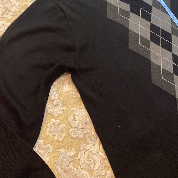 Claiborne Black Mens Sweater - Picture 11 of 12